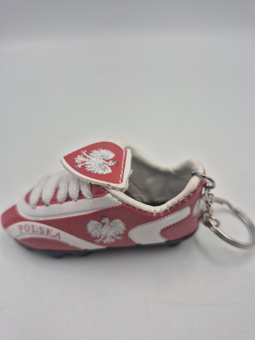 Polska Poland Soccer Shoe Keychain